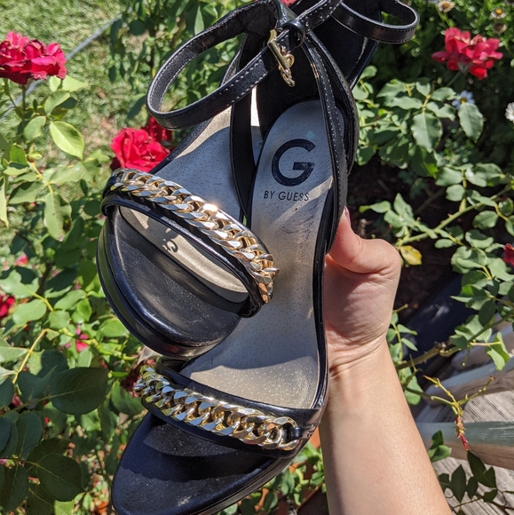 ✨GUESS Y2K Luxury Chain and Ankle Charm Heels✨ - Picture 7 of 8